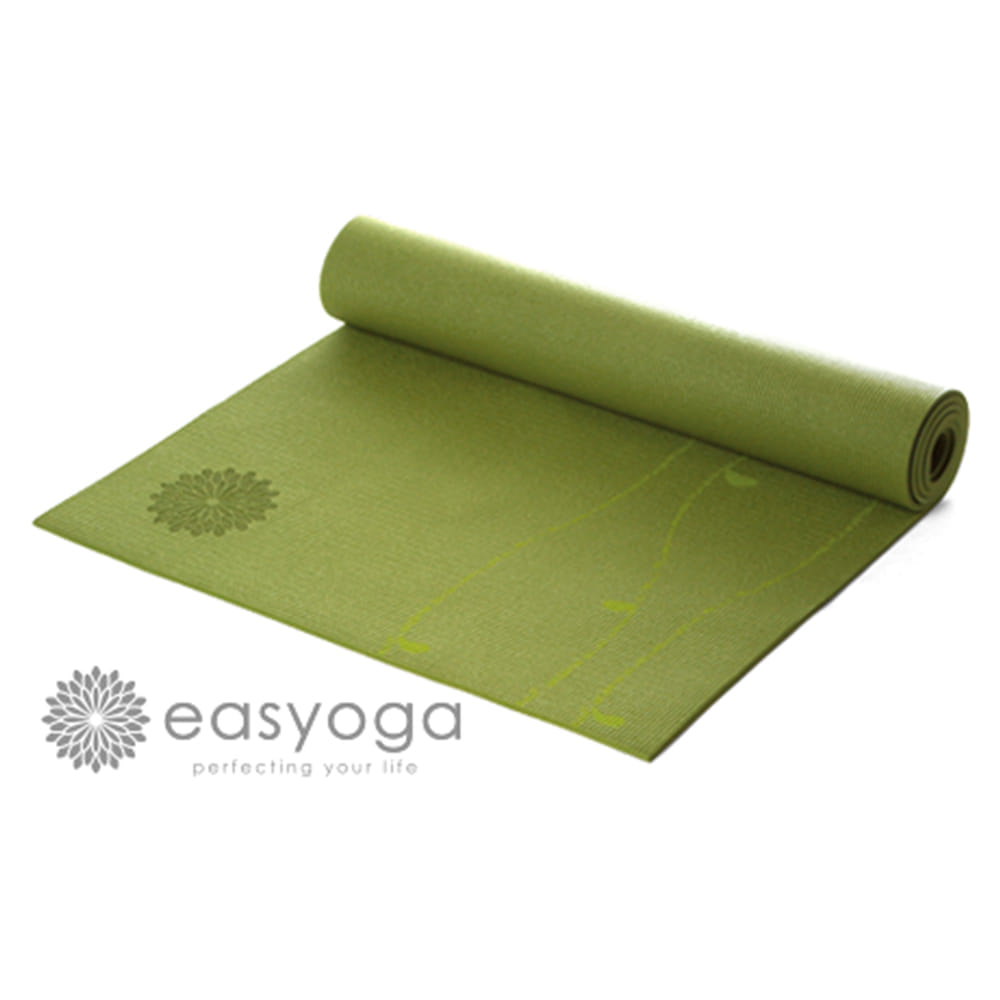 เสื่อโยคะ EASYOGA รุ่น PREMIUM NADI VINE สีเขียว